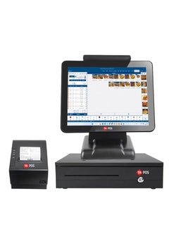 TA POS Touch screen cash register without software, i3 processor, 8 GB RAM, 256 SSD hard drive  - Image 1