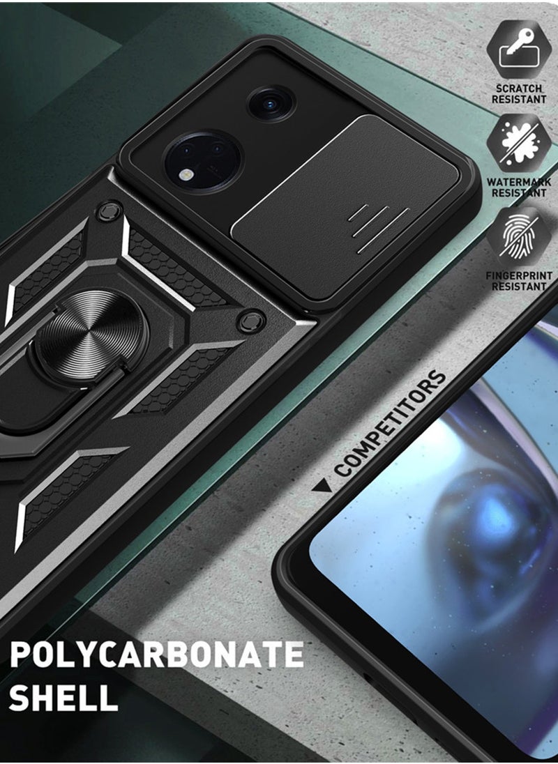 يوك غطاء حماية مضاد للصدمات لهاتف OPPO Reno 8T 5G/A1 Pro 5G أسود  - Image 5
