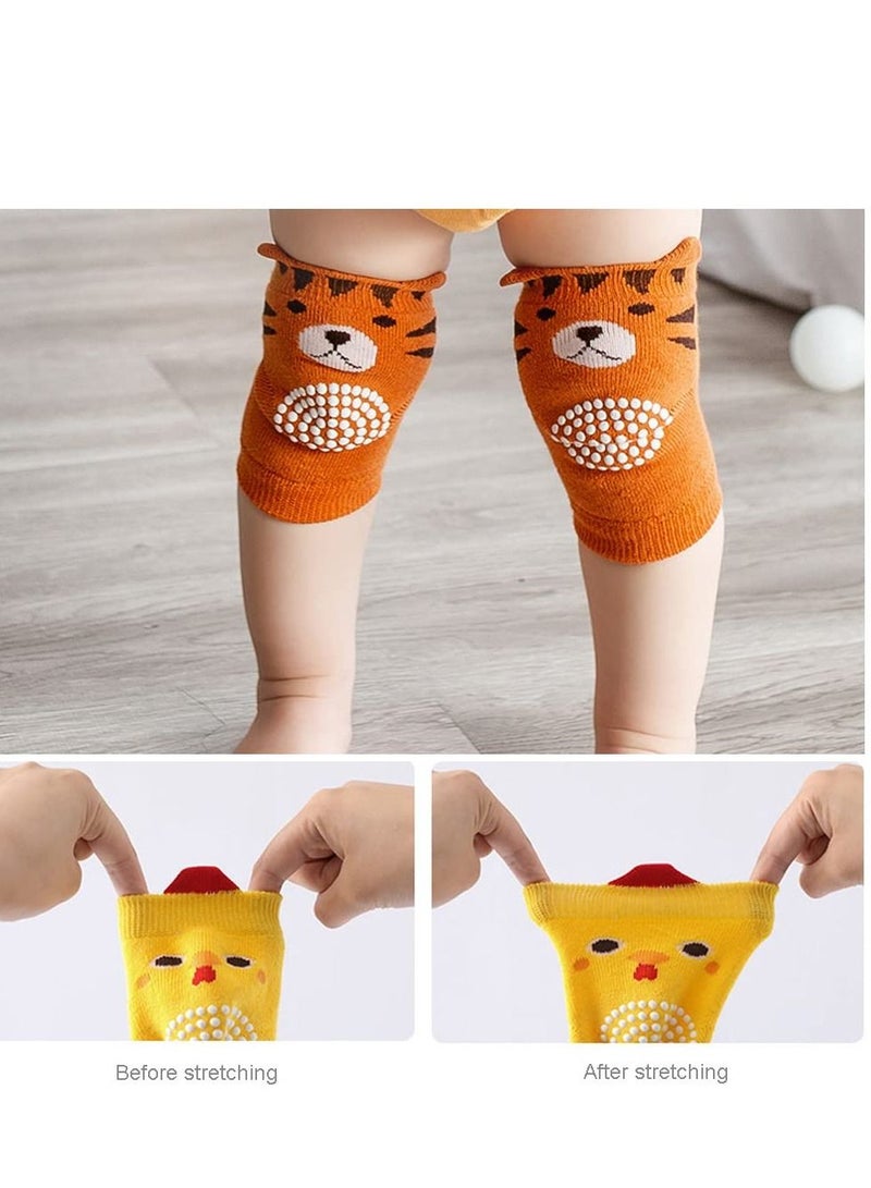 5 Pair Baby Knee Pads Toddler Kid Protector Anti Slip Crawling Elastic Protectors Leg Warmers Elbow Toddlers Kneepads Children Short Warmer - Image 2