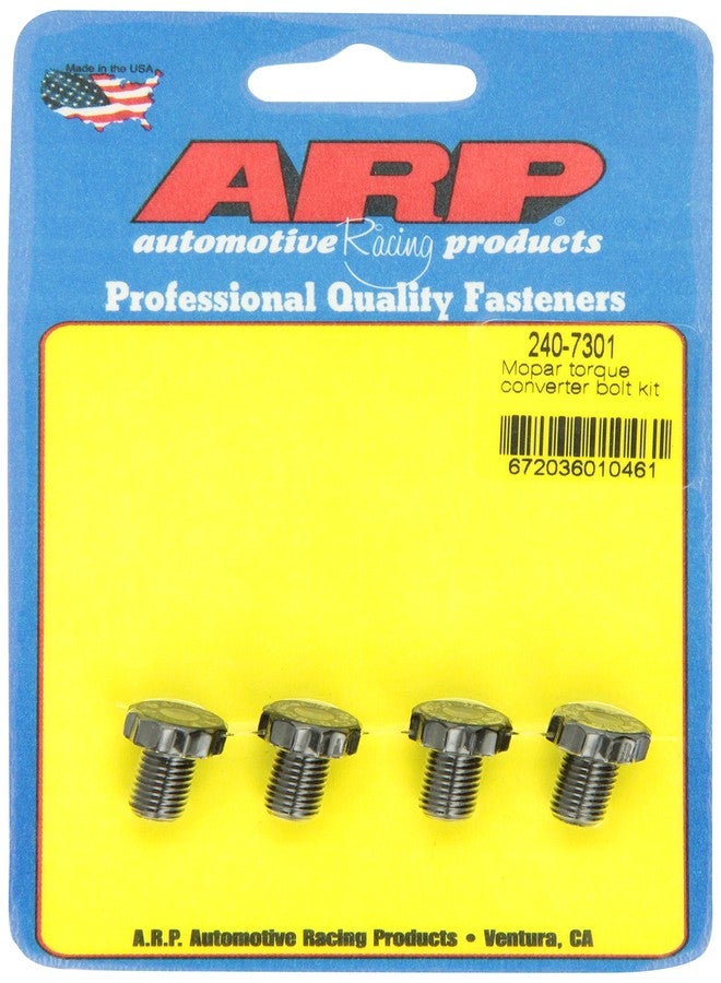 ARP 240-7301 Torque Converter Bolts , Black