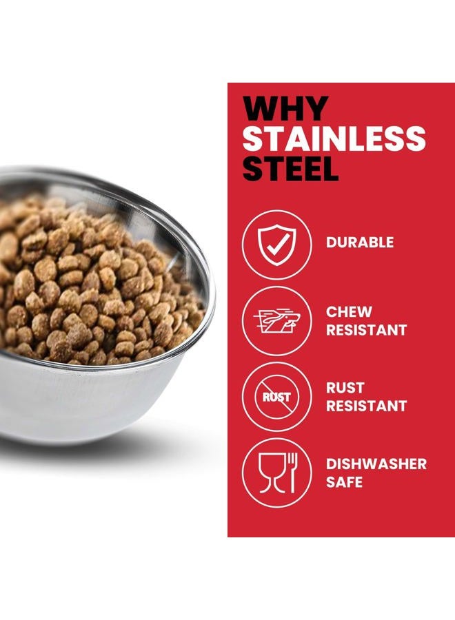 spot Ethical Pet Stainless Steel Coop Cup, Perfect bowls for cages and crates 20-Ounce pet food bowl. For birds, dogs, cats, and reptiles. (6011) - Image 4