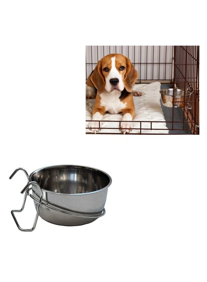 spot Ethical Pet Stainless Steel Coop Cup, Perfect bowls for cages and crates 20-Ounce pet food bowl. For birds, dogs, cats, and reptiles. (6011) - Image 1