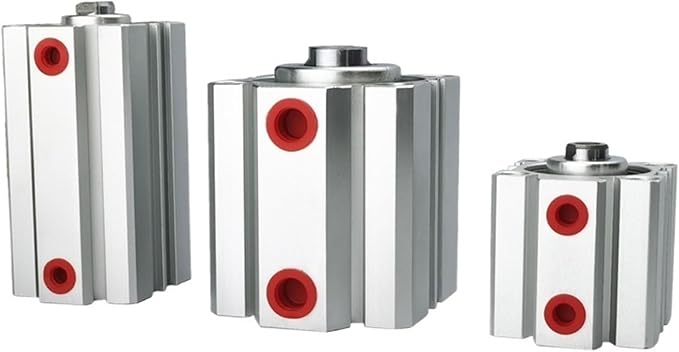 Double Acting Pneumatic Cylinder BORE 20mm Stroke 5mm Compact Design - Image 1