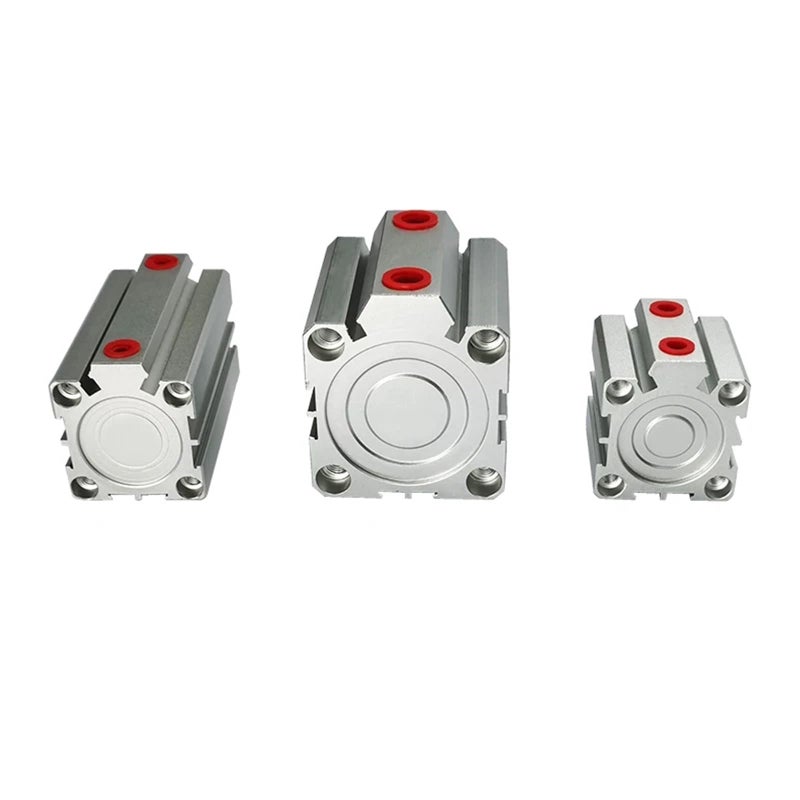 Double Acting Pneumatic Cylinder BORE 20mm Stroke 5mm Compact Design - Image 4