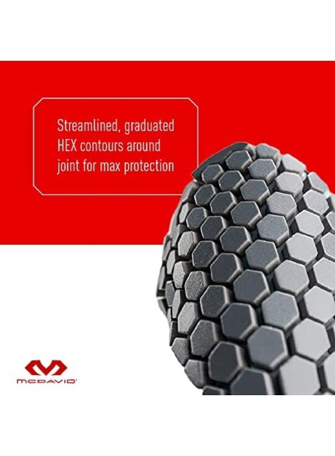 McDavid Hex Knee Pads Compression Sleeves - Image 3