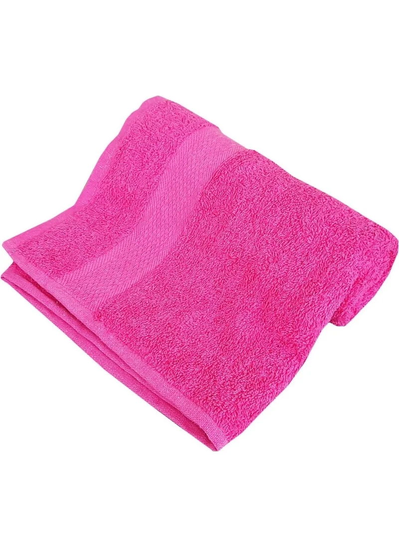 Dijital Ticaret Set of 4 Hand and Face Towels 100 Cotton 50X90 cm Simple | Towel Set