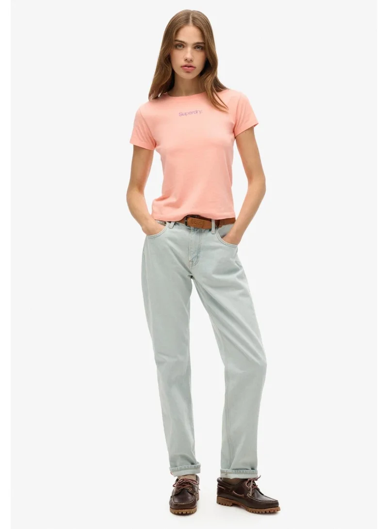 Superdry  Core Logo City Fitted Tee for Women | Best Price UAE