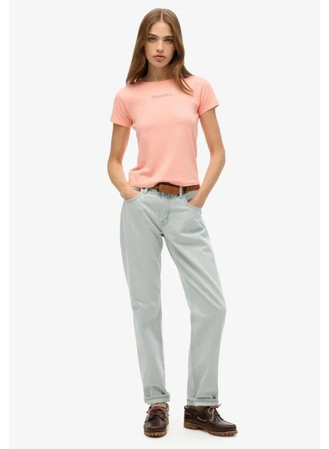 Superdry  Core Logo City Fitted Tee for Women | Best Price UAE