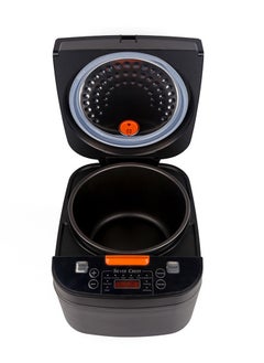 SILVER CREST Programmable Electric Rice Cooker 5 L 900 W Black  - Image 2
