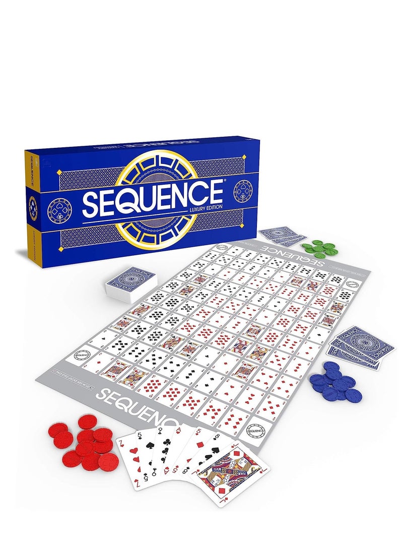 SEQUENCE - Sequence Deluxe Edition An amazing combo with a flat, padded deluxe gaming mat - Image 1