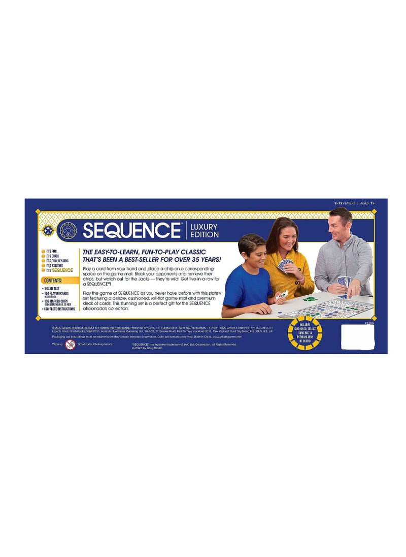 SEQUENCE - Sequence Deluxe Edition An amazing combo with a flat, padded deluxe gaming mat - Image 1