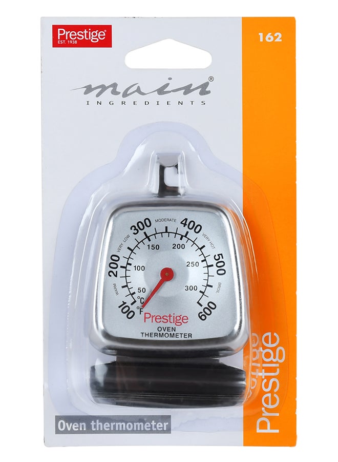 Prestige Oven Thermometer, Durable, High Accuracy, Wide Temperature Range-Silver Silver ‎3x15.6x9.6cm - Image 1