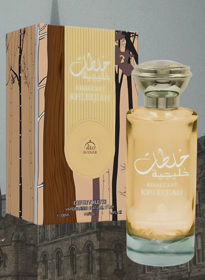 manar 3 Pieces Khaleeji Mix Perfume For Unisex 100ml EDT - Image 2