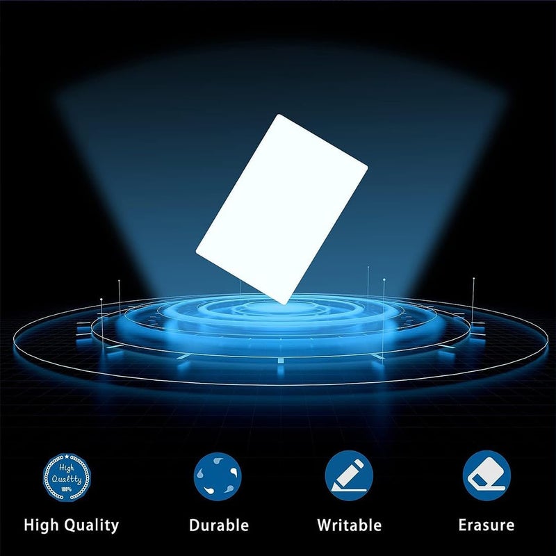 LINJIE Nfc Card，Nfc Tags /215 Cards Nfc Blank 504 Bytes Pvc Cards Ntag 215 Nfc White Labels Compatible With Tagmo And Amiibo For All Nfc Enabled Smartphones And Devices（16 Pcs） - Image 4