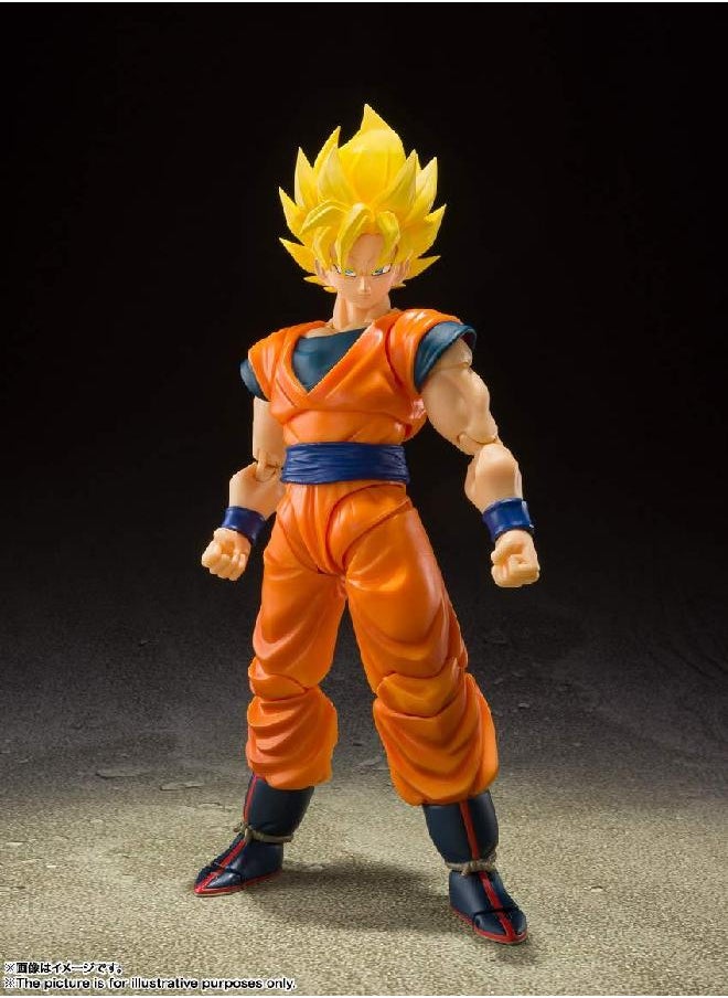 Tamashii Nations - Tamashi Nations - Dragon Ball Z - Super Saiyan Full Power Son Goku,Bandai Spirits S.H.Figuarts - Image 1