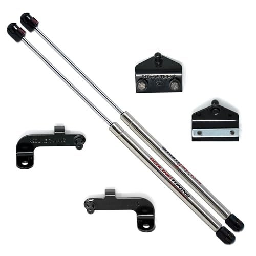 Redline Tuning 21-20007-03 Hood QuickLIFT Elite Compatible with Jeep Wrangler Rubicon 392 2021+ (Stainless Steel Struts) - Image 2