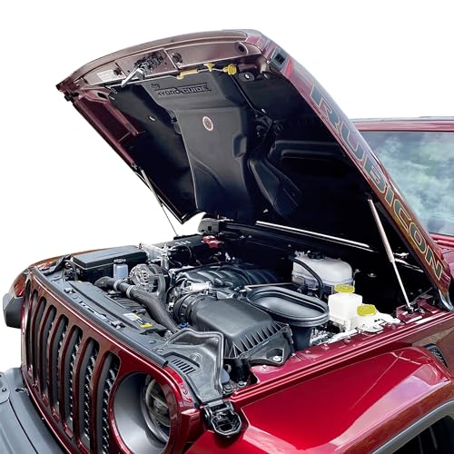 Redline Tuning 21-20007-03 Hood QuickLIFT Elite Compatible with Jeep Wrangler Rubicon 392 2021+ (Stainless Steel Struts) - Image 4
