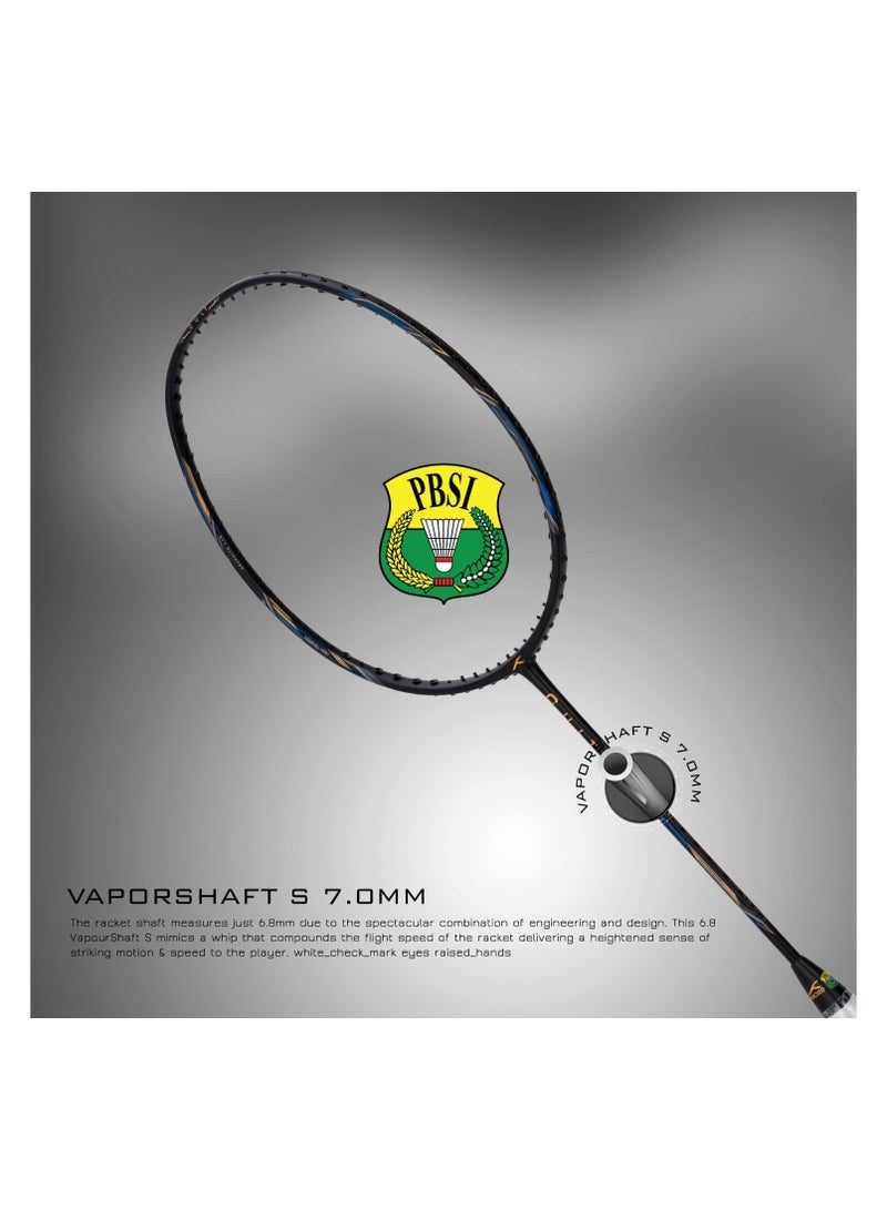 HUNDRED Cult 82 Carbon Fibre Unstrung Badminton Racket with Full Racket Cover (82 grams) - Image 5