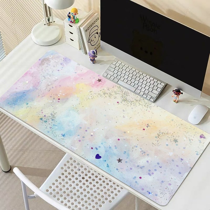 Super Large Landscape Photography Mouse Pad Rubber Office Desk Mat Suitable For Office Keyboard 31 5 X 11 8 Inch 800x300mm - Image 1