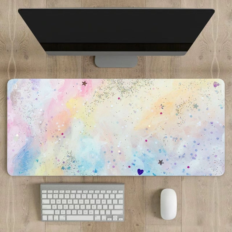 Super Large Landscape Photography Mouse Pad Rubber Office Desk Mat Suitable For Office Keyboard 31 5 X 11 8 Inch 800x300mm - Image 2
