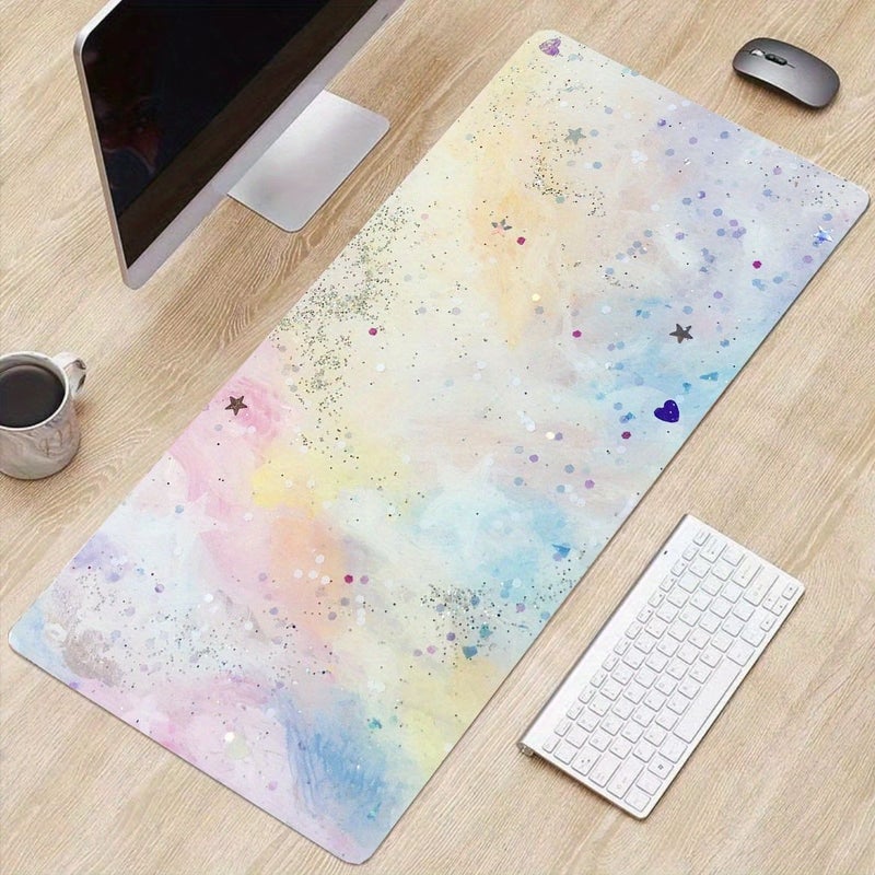 Super Large Landscape Photography Mouse Pad Rubber Office Desk Mat Suitable For Office Keyboard 31 5 X 11 8 Inch 800x300mm - Image 4