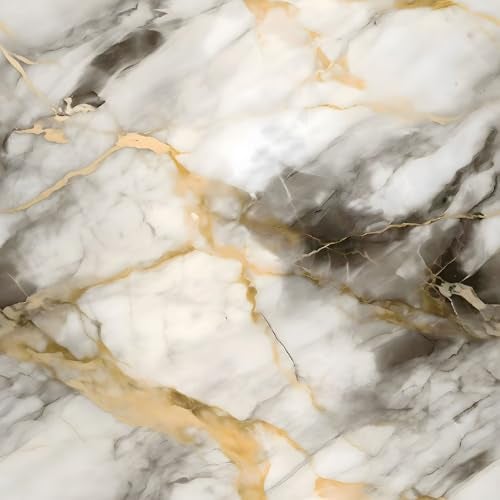 Jig-Tik 60cm x 200cm Kitchen Wallpaper | Oil-Proof & Waterproof Self-Adhesive Wall Sticker | Heat-Resistant Aluminium Backsplash Roll | Anti-Mold Kitchen Wall Covering (Pack of 1) - Image 1