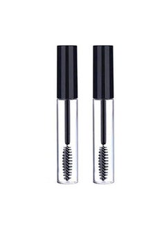Vinayakart 2Pcs 10Ml Empty Mascara Tube With Eyelash Wand Eyelash Cream Container Bottles Transfer Pipettes For Applying Castor Oil And Diy Cosmetics 2 Pcs  - Image 1