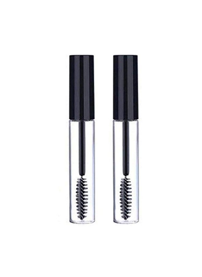 Vinayakart - 2Pcs 10Ml Empty Mascara Tube With Eyelash Wand Eyelash Cream Container Bottles Transfer Pipettes For Applying Castor Oil And Diy Cosmetics 2 Pcs - Image 1