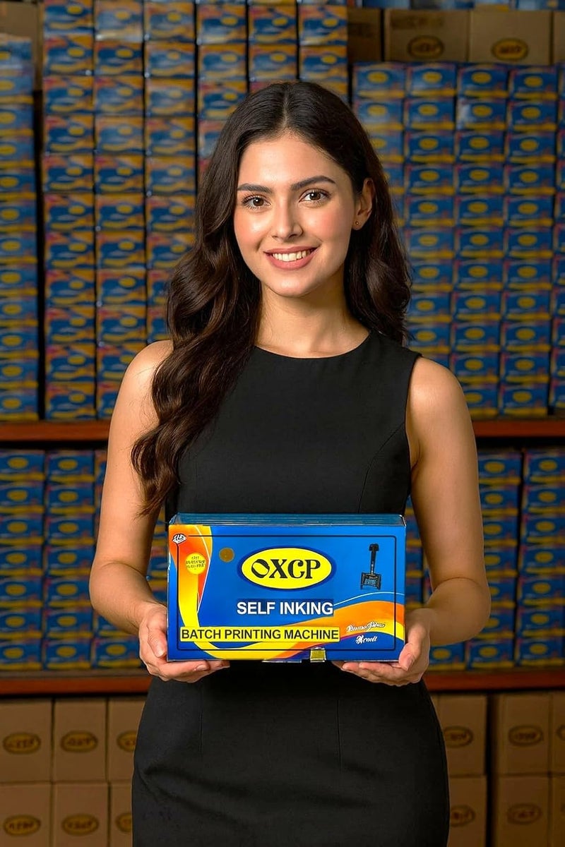 ACGL OXCP (2mm) Heavy Duty Super Fast Hand Batch Coding and Date Printing Machine on Plastic Pouch Bag and Label (X28) (2MM) - Image 4