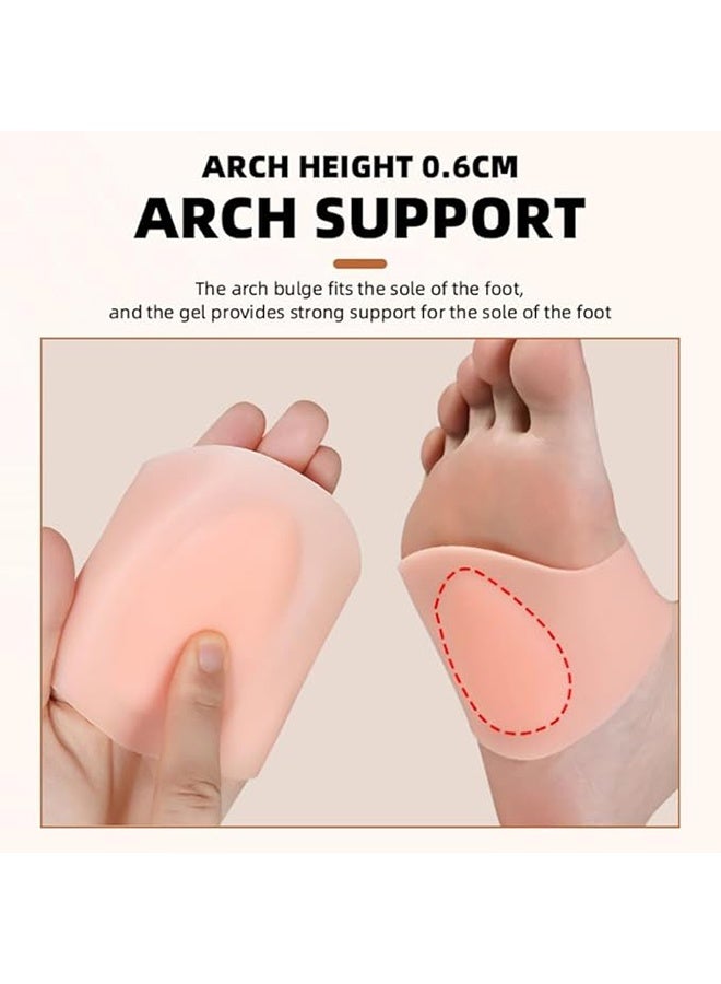 2 Pairs Arch Support Sleeves - Orthotic Relief for Flat Feet & Arch Pain - Unisex Support for Men and Women (Large) - Image 4