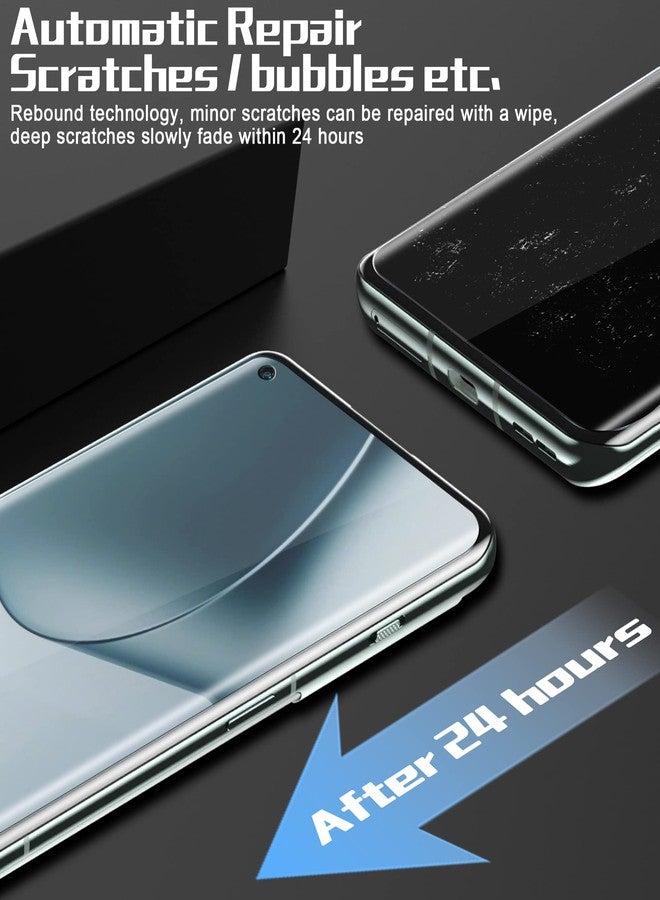 Orzero (3 Pack) TPU Screen Protector Compatible for OnePlus 10 Pro 5G (Not Glass), Protector De Pantalla Premium Quality High Definition Anti-Scratch Bubble-Free - Image 3