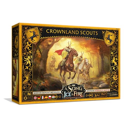 CMON A Song of Ice and Fire Tabletop Miniatures Game Crownland Scouts Unit Box Multilingual Edition Strategy Game for Adults Ages 14 2 Players 4560 Minute Playtime Made by CMON - Image 1
