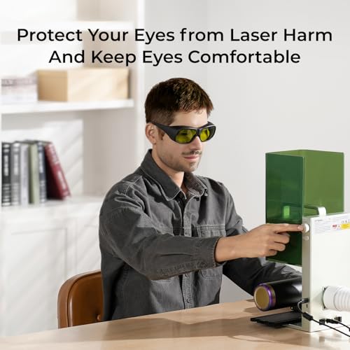 xTool Laser Safety Glasses Laser Safety Goggles F2 F1 F1 Ultra M1 M1 Ultra S1 D1 Pro and Most Laser Engraving - Image 3