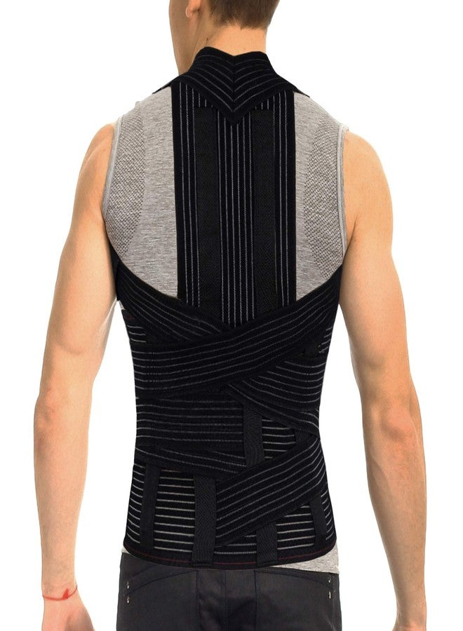 ORTONYX TLSO Full Back Support Brace with Removable Dorso-Lumbar Pad - Lightweight, Breathable - Pain Relief, Thoracic Kyphosis, Herniated Disc / ACHB5248-XL - Image 3