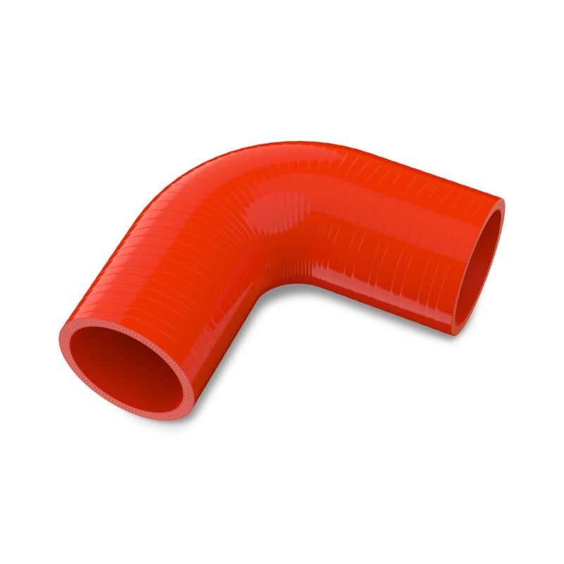 Endure 90 Degree Elbow Coupler Silicone Hose 4Ply 2Inch51mm Couplers for High Performance Vehicles Intake Piping Length102mm Thickness 5mm Automotive Silicone Hose Red - Image 2