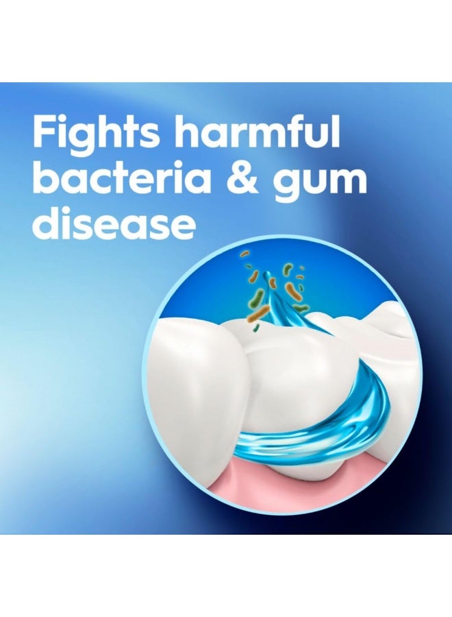 Crest ProHealth MultiProtection Mouthwash with CPC Clean Mint 1L 338 fl oz Crest Mouthwash Gingivitis Treatment - Image 2