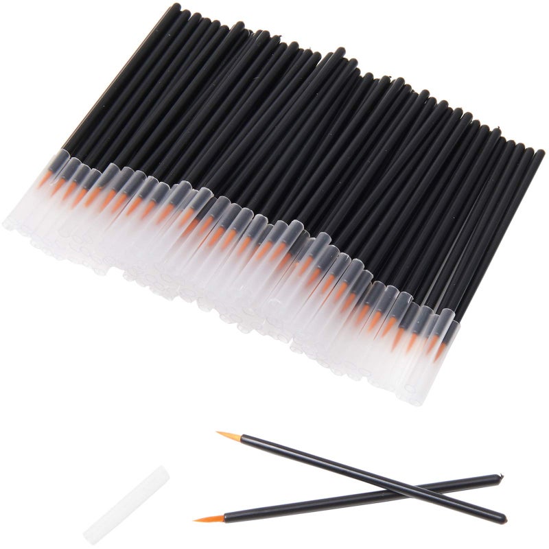 Hedume 300 Pack Disposable Eyeliner Brush, Eyeliner Brush Applicator, Eye Liner Wands for Makeup - Image 1