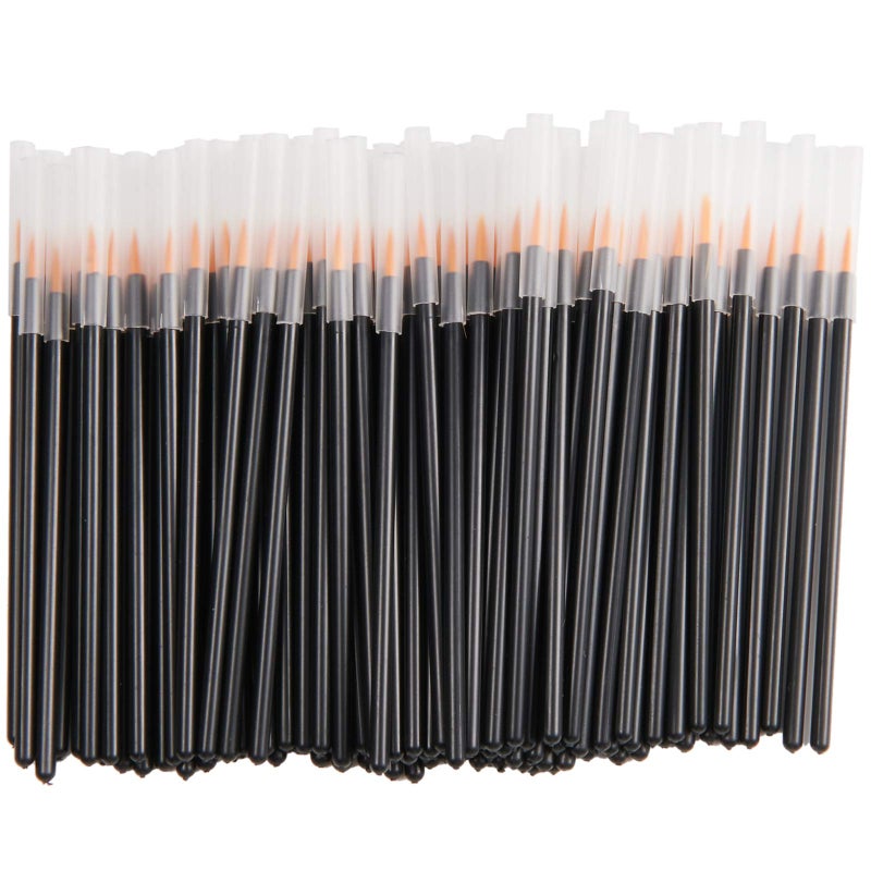 Hedume 300 Pack Disposable Eyeliner Brush, Eyeliner Brush Applicator, Eye Liner Wands for Makeup - Image 2
