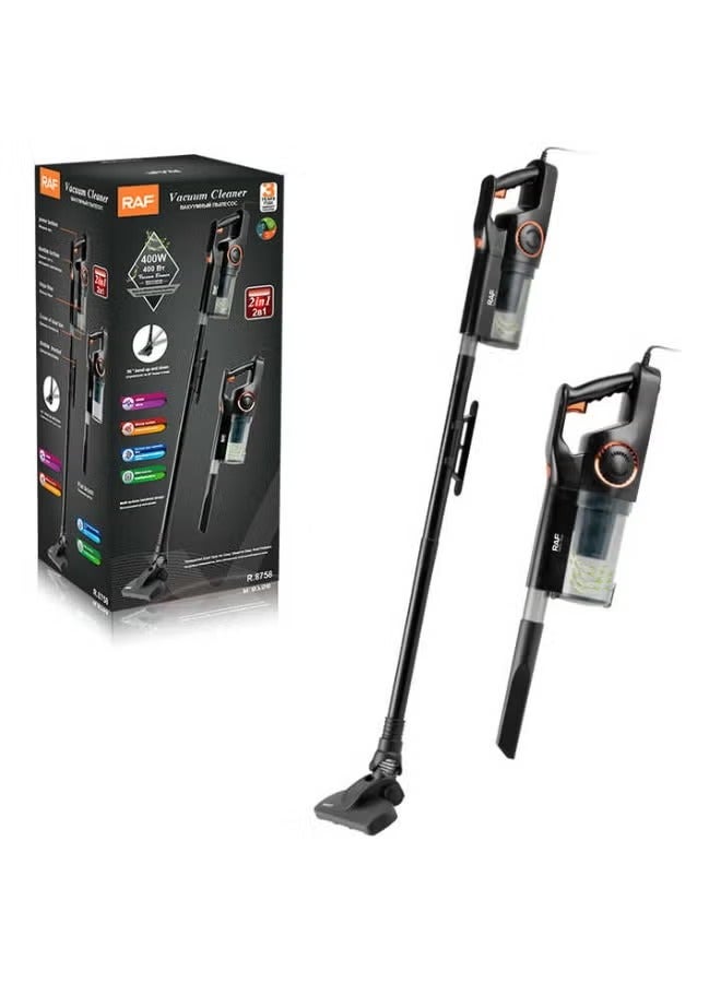 RAF High Quality 2-in-1 Electric Vacuum Cleaner 400W with Handheld Portable for Hard Floors & Sofa - Image 3