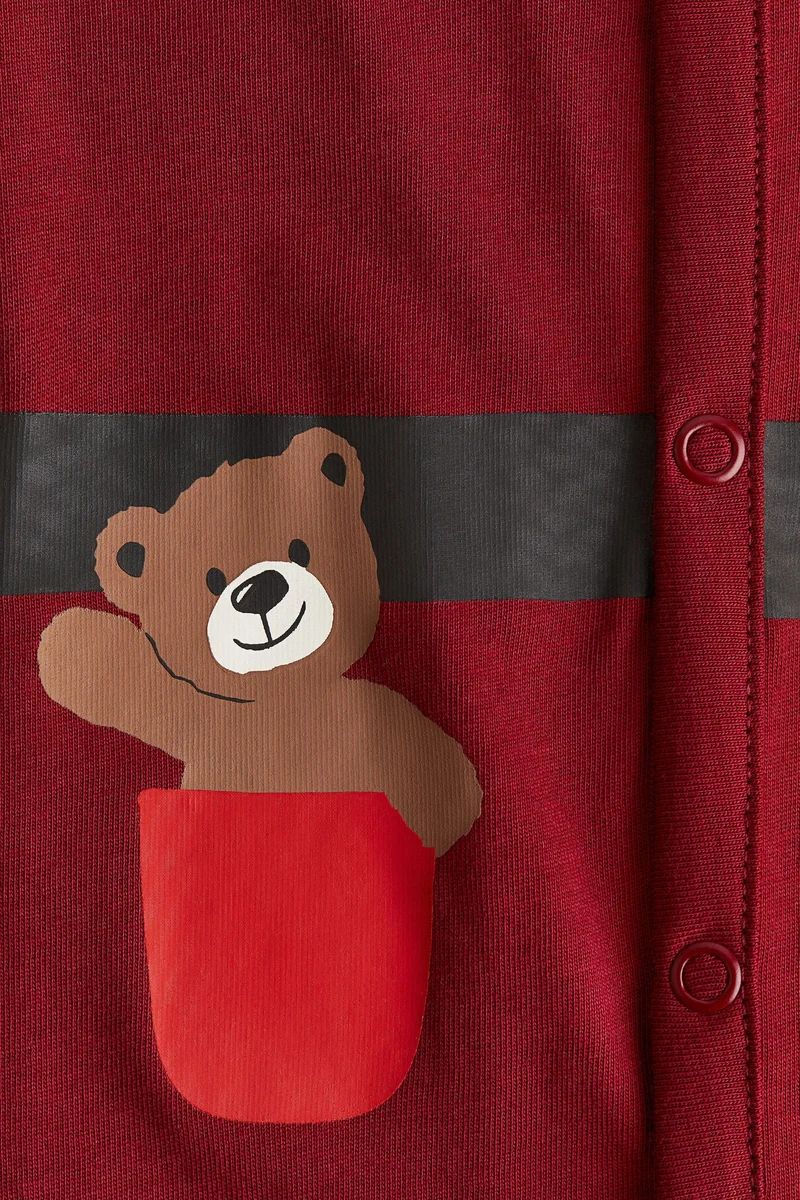 H&M Patterned sleepsuit