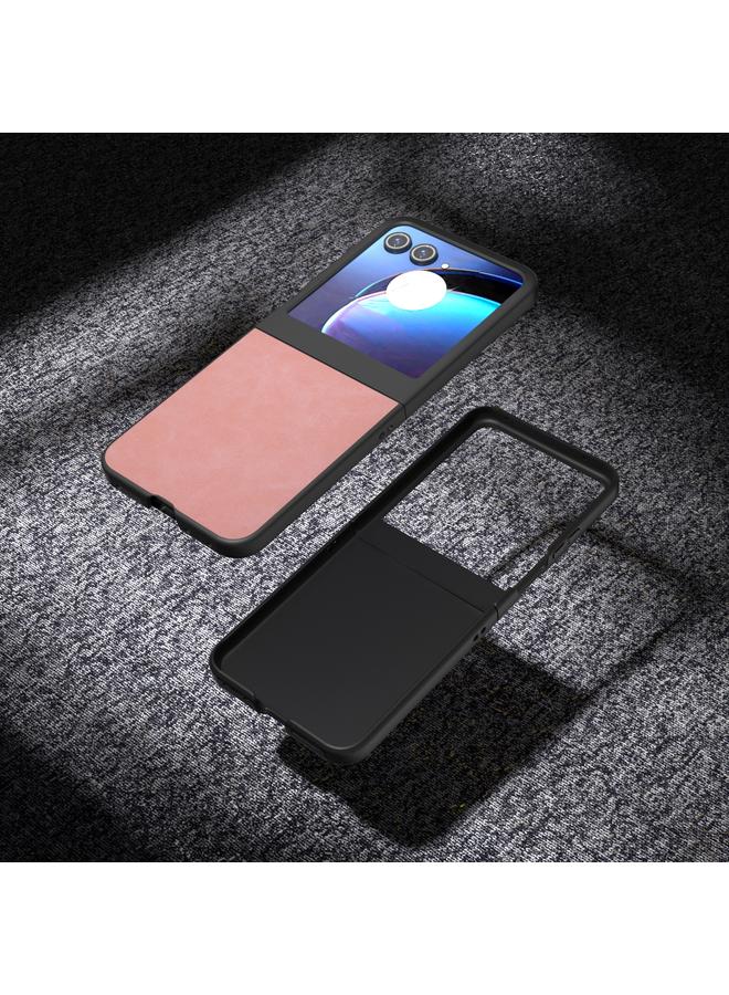 اس-توب جراب لهاتف Motorola Razr 50 مصنوع من جلد البولي يوريثان غير اللامع - Image 2