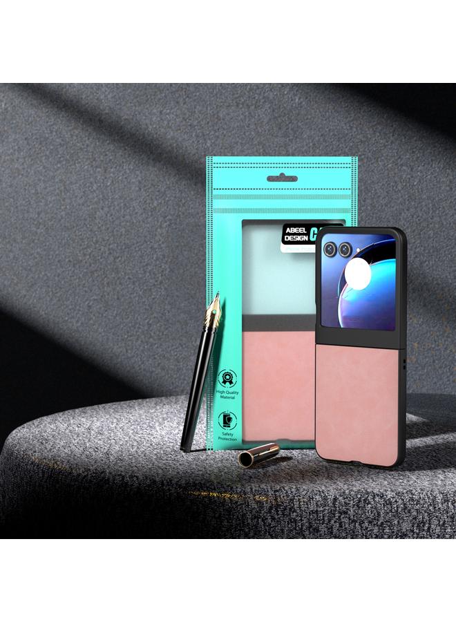 اس-توب جراب لهاتف Motorola Razr 50 مصنوع من جلد البولي يوريثان غير اللامع - Image 4
