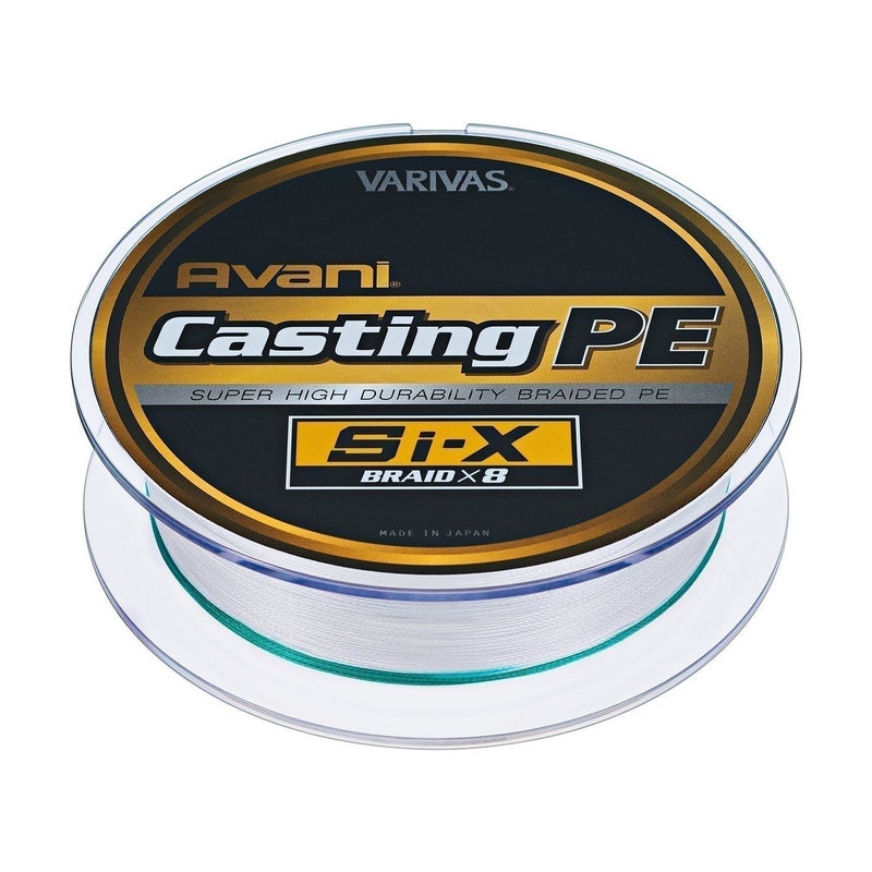 VARIVAS Avani Casting PE Si-X X8 Fishing Line, 8-Strand Braided PE Line, 300m, 92lb Test, for Casting, Jigging, Saltwater - Image 2