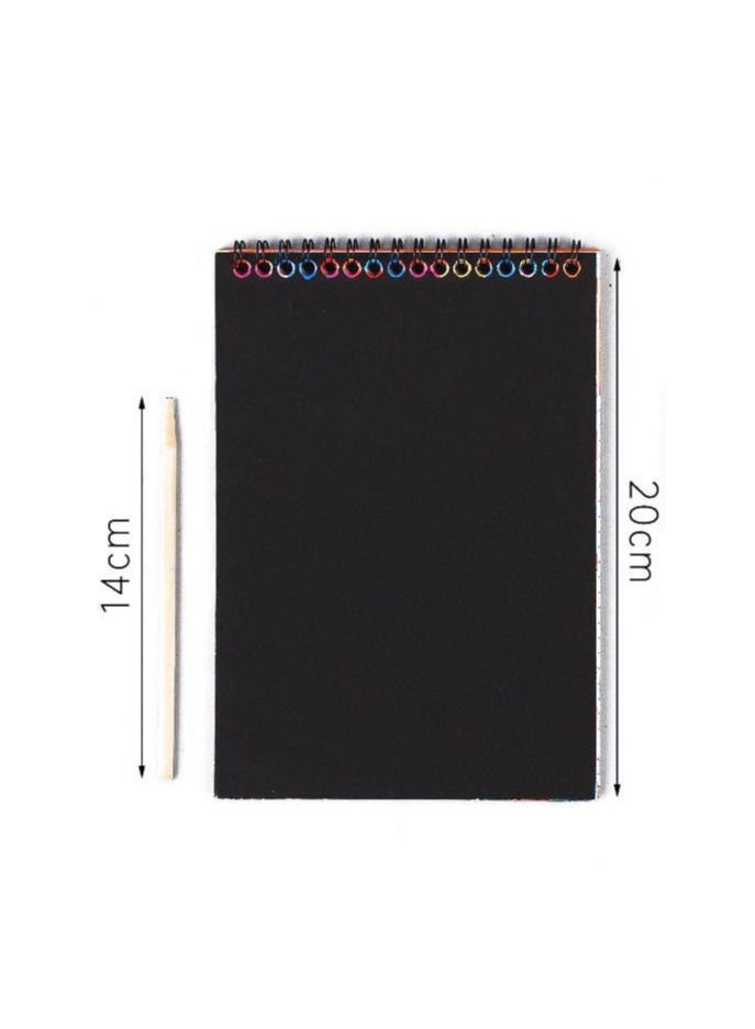 Generic Toy Scratch Coloring Notebook  - Image 2