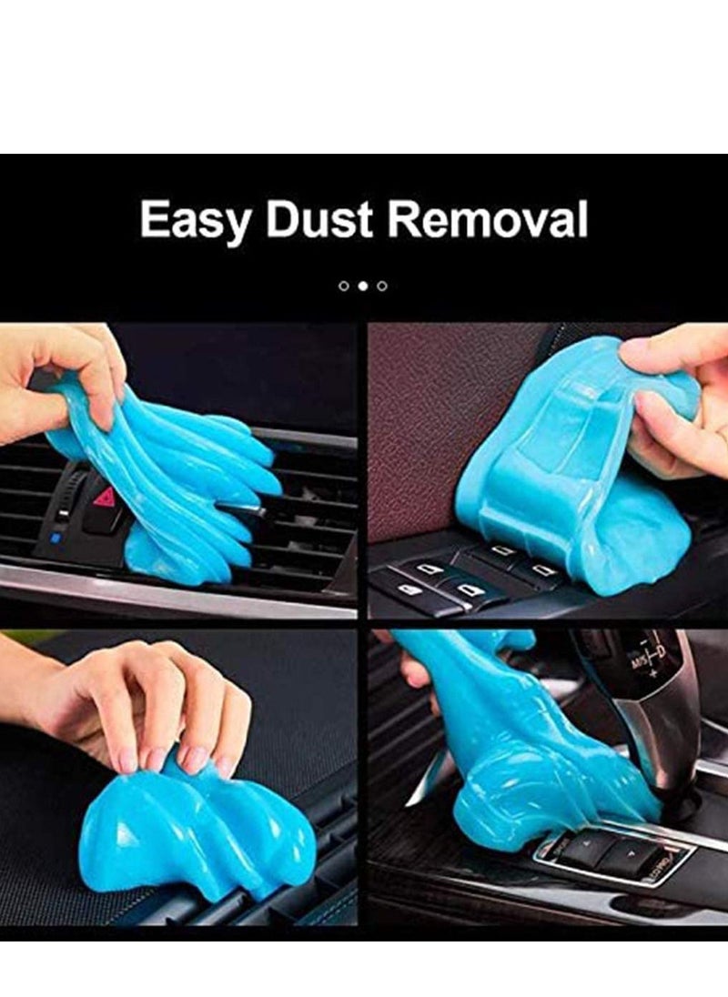 Generic - Dust Cleaning Mud,Cleaning Gel for Car,Keyboard Cleaner Universal Sticky Slime for Cleaning Goop Magic Dust Cleaner Gel for Laptops,Car Vents,Printers Calculators - Image 1