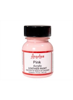 Acrylic Leather Paint Pink 1oz