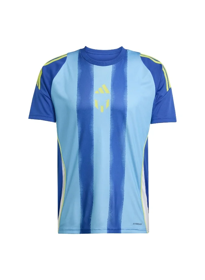 adidas Adidas Messi Tr Jsy Blue Jersey (Short Sleeve) Jerseys For Men