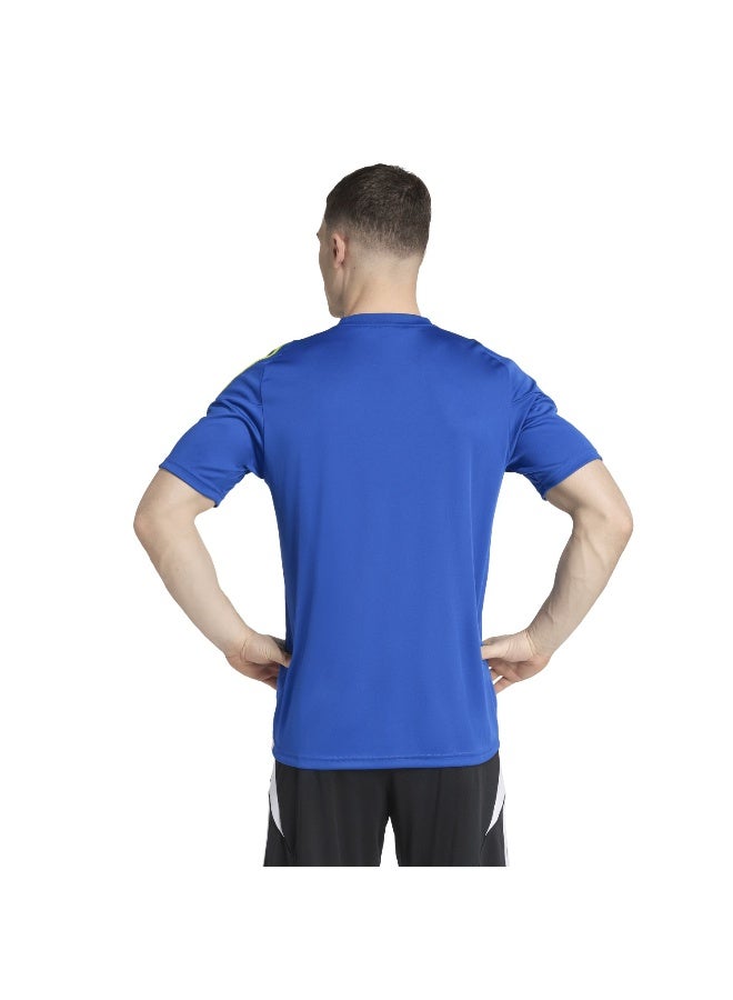 Adidas قميص ميسي الأزرق (أكمام قصيرة) للرجال - Image 4