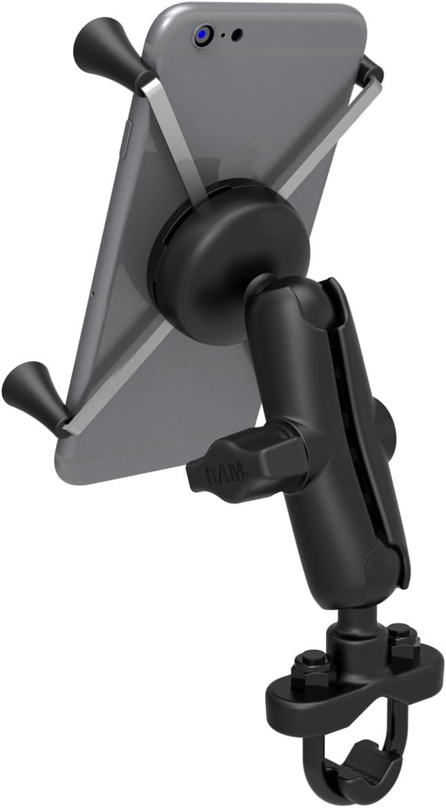 RAM Mounts X-Grip Large Phone Mount with Handlebar U-Bolt Base for Motorcycle, ATV/UTV, Bike - Image 3