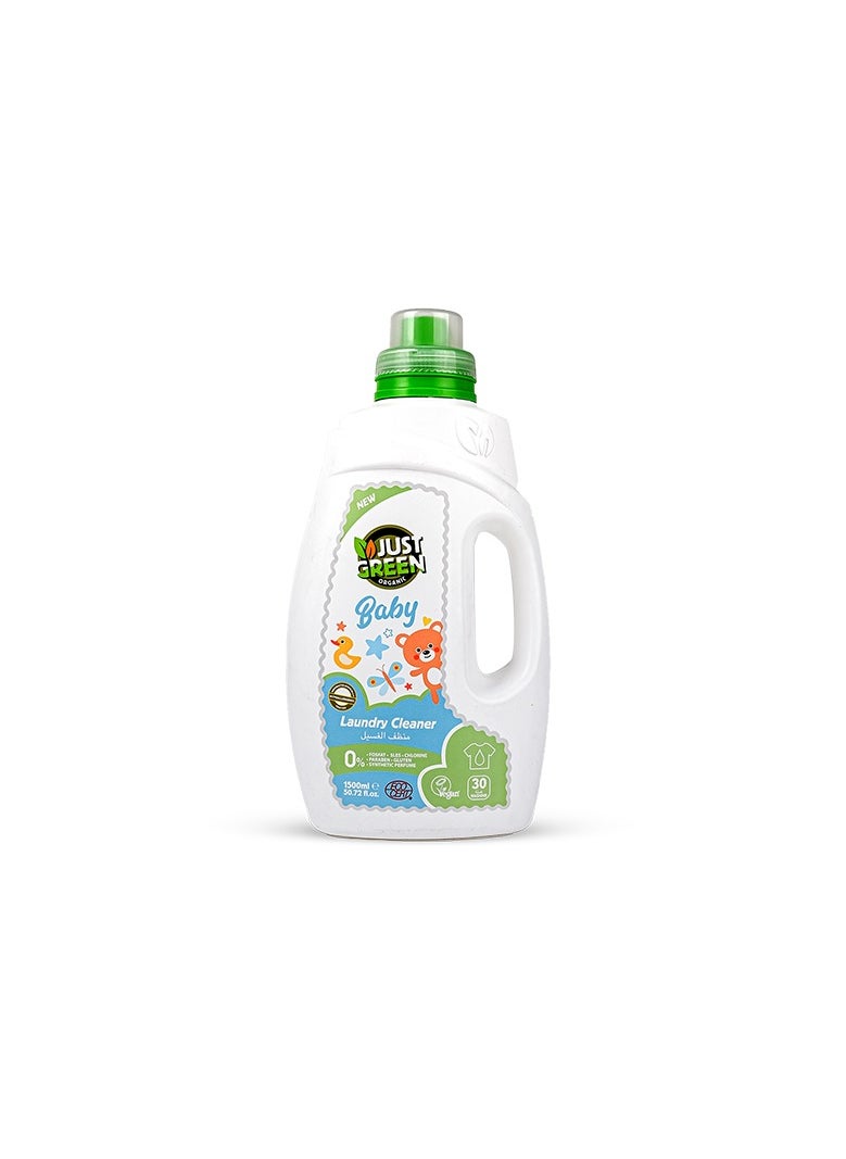 Just Green Organic Just Green Organic Baby Laundry Cleaner 1500 ML  - Image 1